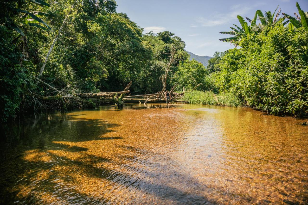 Banana Bamboo Ecolodge Убатуба Екстериор снимка