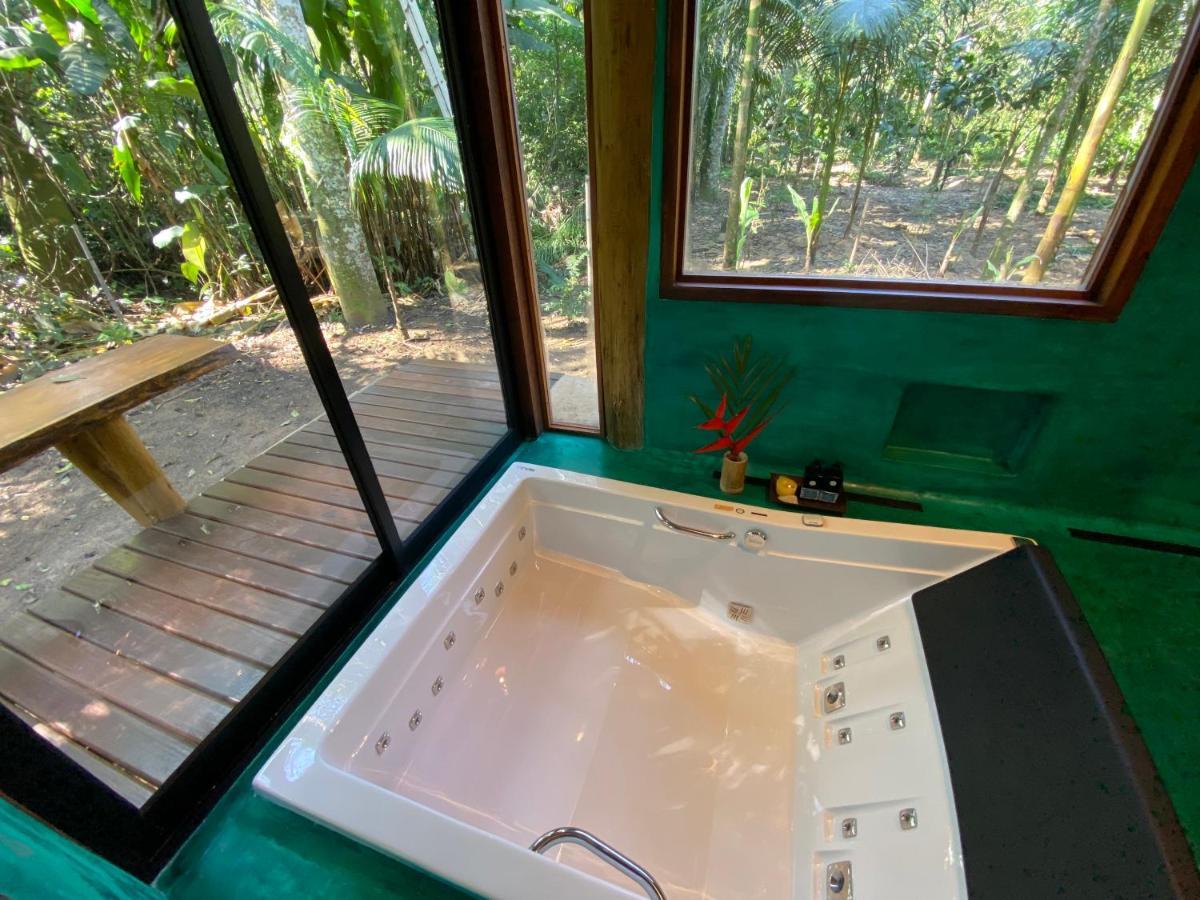 Banana Bamboo Ecolodge Убатуба Екстериор снимка