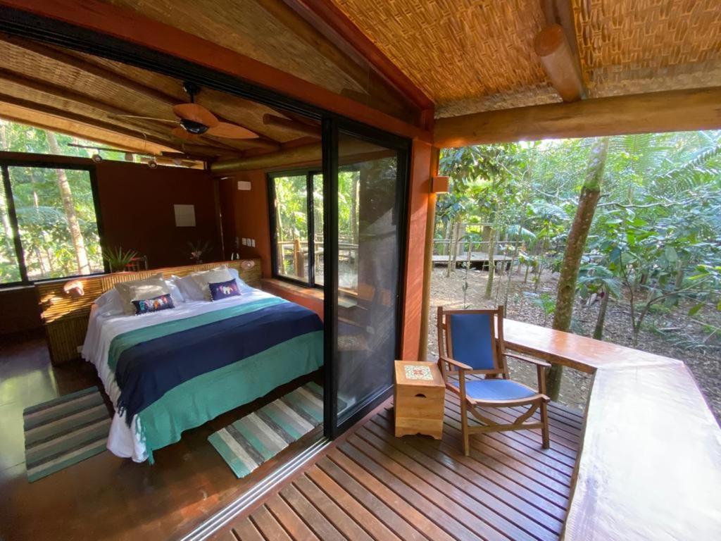 Banana Bamboo Ecolodge Убатуба Екстериор снимка