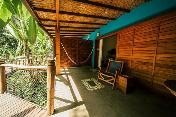 Banana Bamboo Ecolodge Убатуба Екстериор снимка