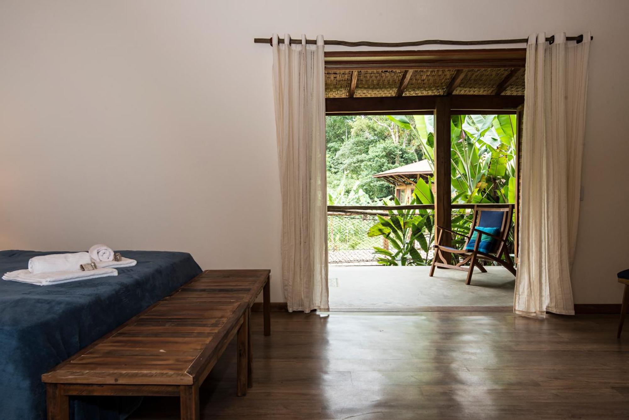 Banana Bamboo Ecolodge Убатуба Екстериор снимка